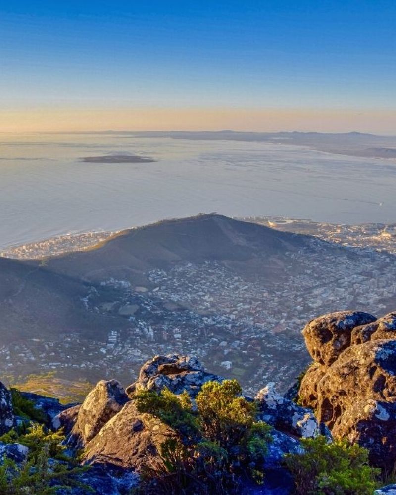 Afrikas seværdigheder: Table Mountain i Sydafrika