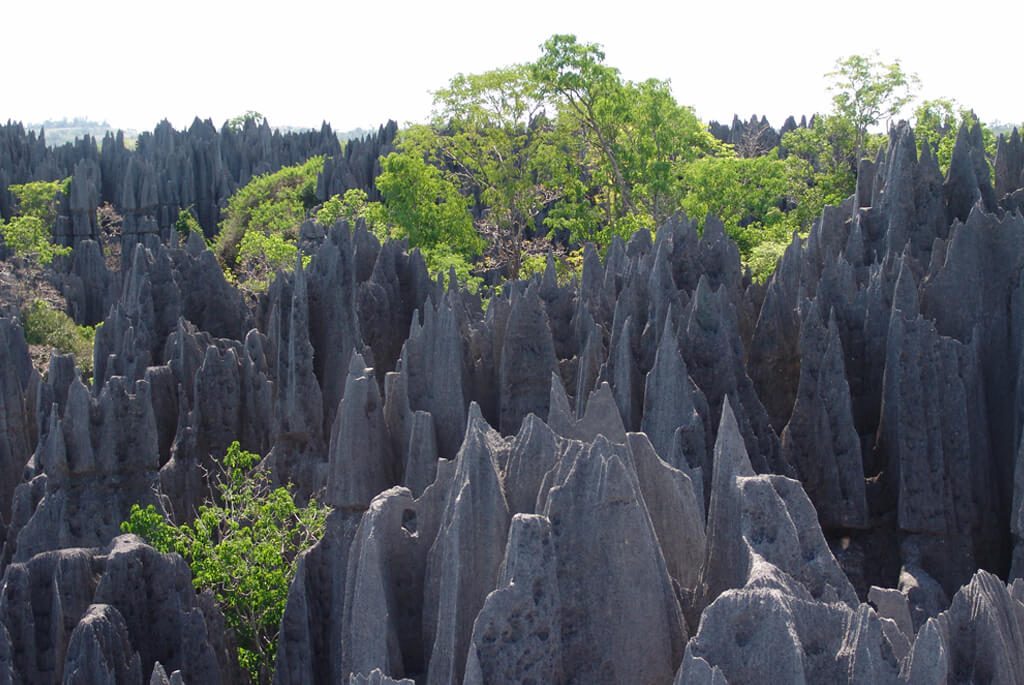 Tsingy på Madagaskar